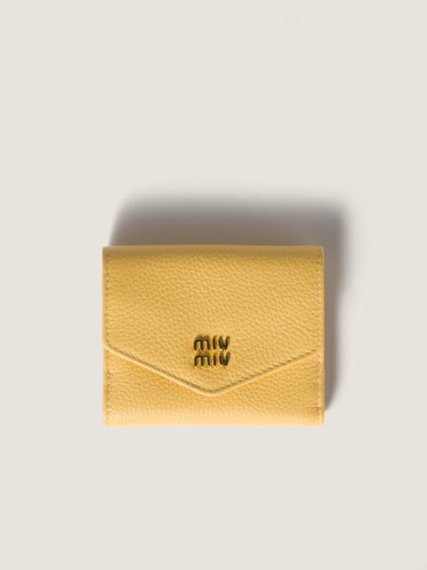 Small leather wallet