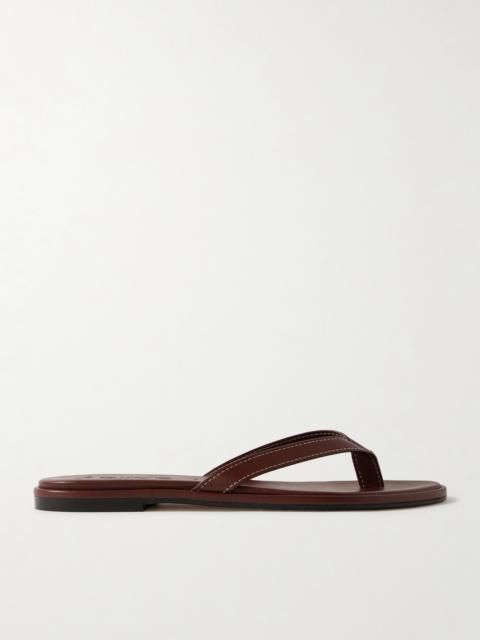 Melody Leather Flip Flops
