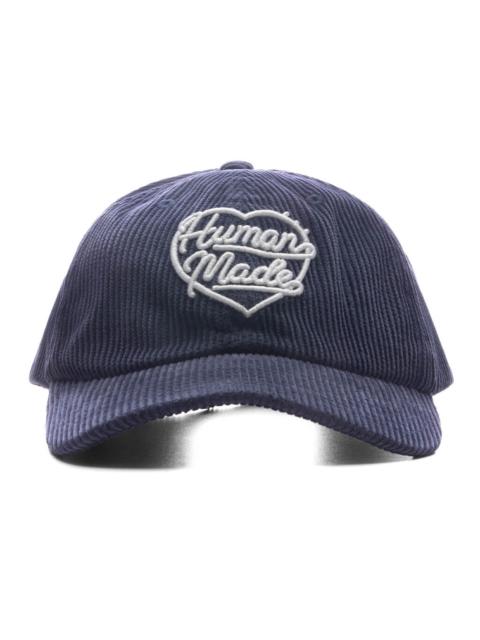 6 PANEL CORDUROY CAP - NAVY