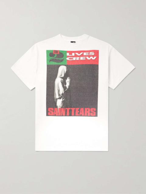+ Denim Tears Saint Tears Printed Cotton-Jersey T-Shirt