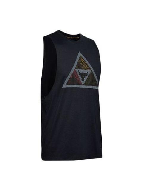 Under Armour Project Rock Mana Tank Top 'Black' 1351589-001