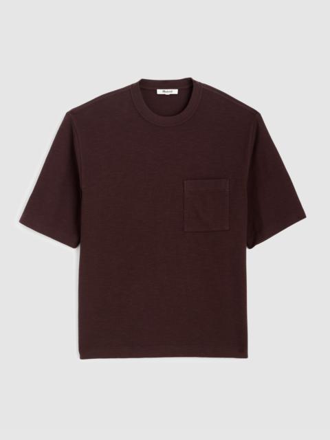 Boxy Slub Pocket Tee