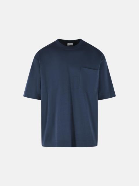 'HESO' NAVY COTTON T-SHIRT