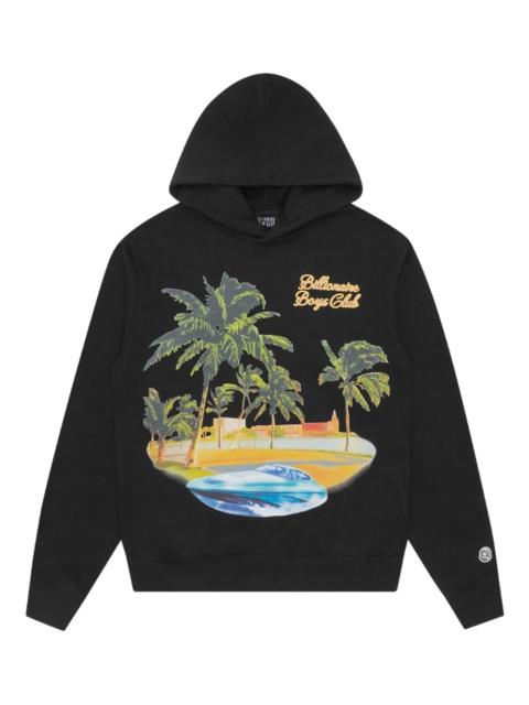 graphic-print hoodie