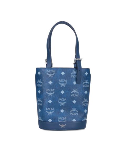mini logo-print tote bag