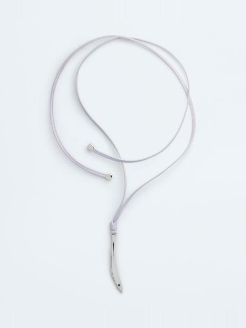 Sardine Leather Necklace