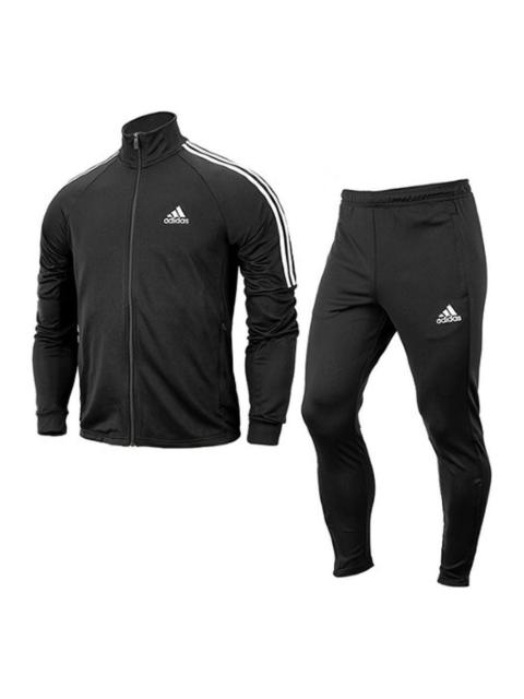 adidas AEROREADY Sereno Cut 3-Stripes Track Suit Asia Sizing 'Black' H28922