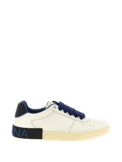 Dolce & Gabbana Portofino Leather Sneakers