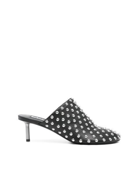 60mm stud-embellished mules
