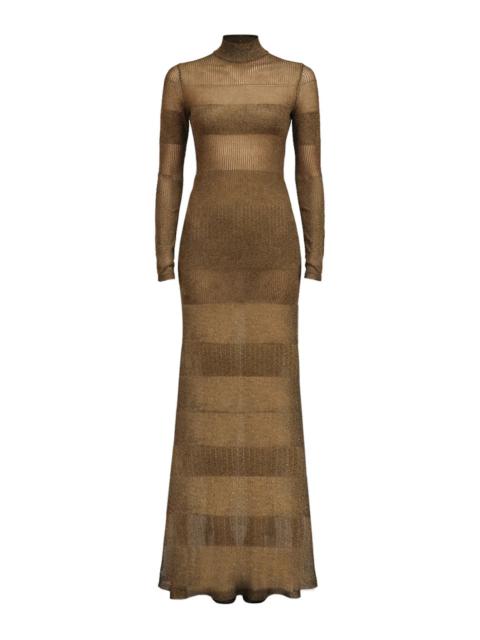 THE JOSEPHINE GOWN IN ULTRA FINE POINTELLE KNIT