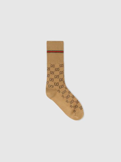 GG cotton socks with Web