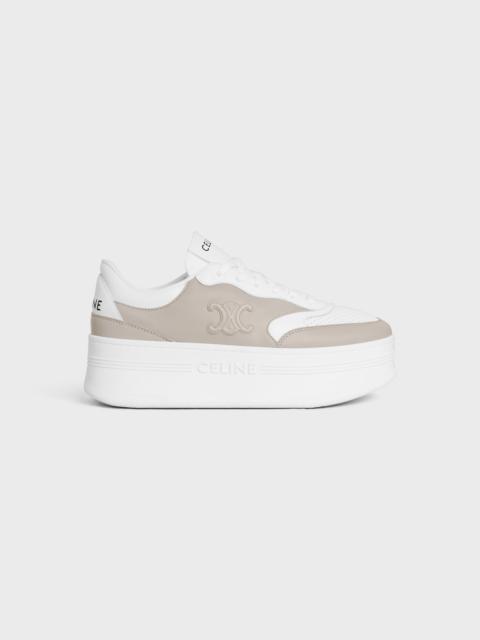CELINE - BLOCK SNEAKER WITH TRIOMPHE IN CALFSKIN