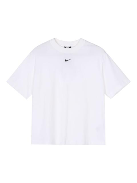 (WMNS) Nike AS W Nike Sportswear ESSNTL Top SS BF White CT2588-100