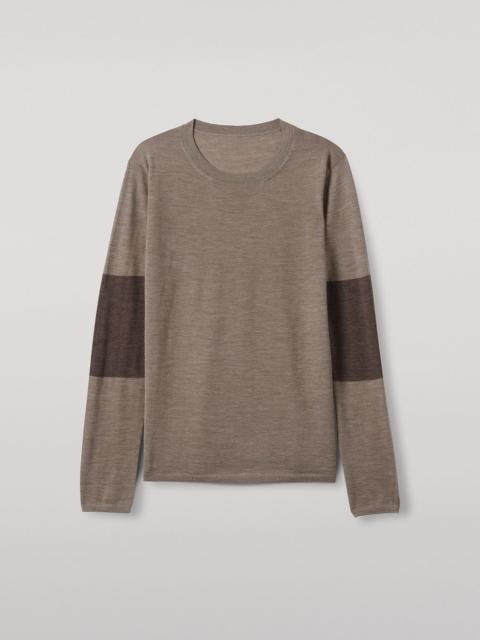 Euna Brown Superfine Cashmere T-Shirt