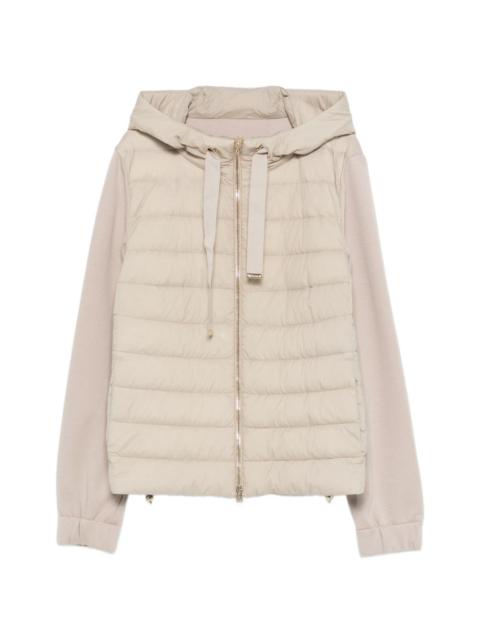 hooded puffer jacket