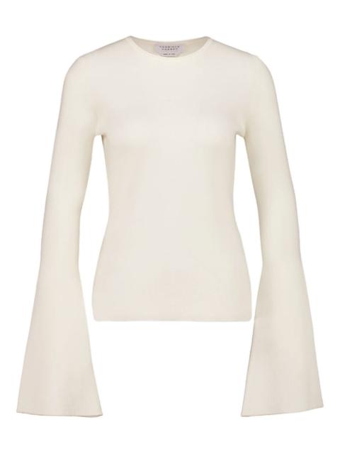 Mason bell-sleeve top