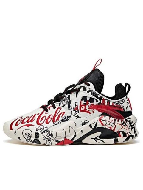 (WMNS) ANTA x Coca Cola Badao 'White Black Red' 122018088S-1