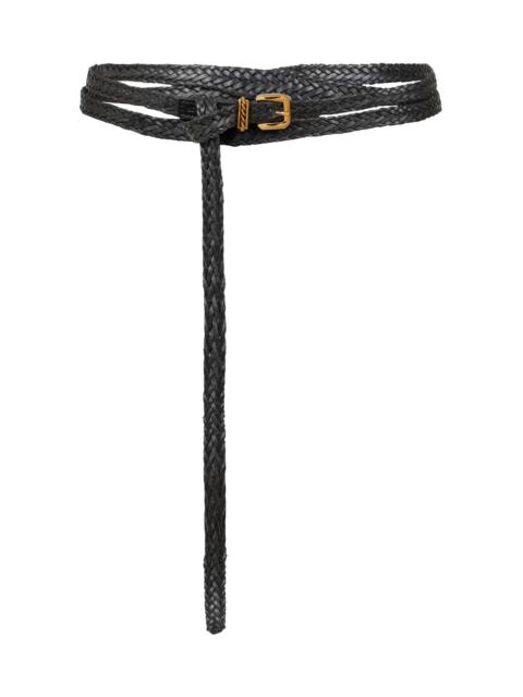 Leather Waist Belt black