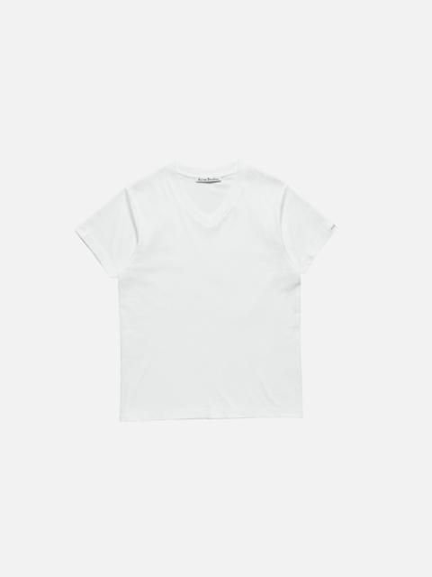 V-neck t-shirt - Optic White