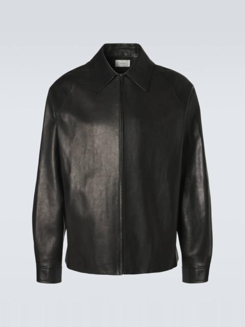 Mount leather jacket