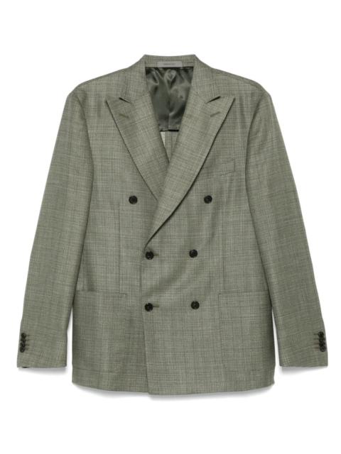 double-breasted blazer