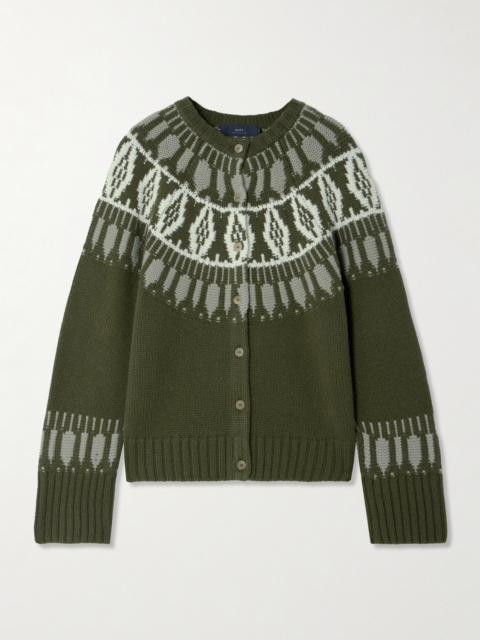 Aspen Fair Isle Cashmere Cardigan