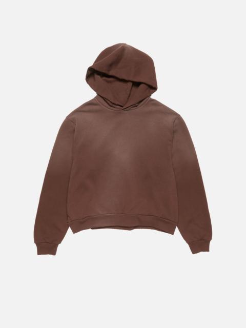 Logo hooded sweater - Chocolate brown