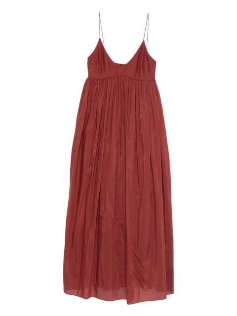 Voluminous Bralette midi dress