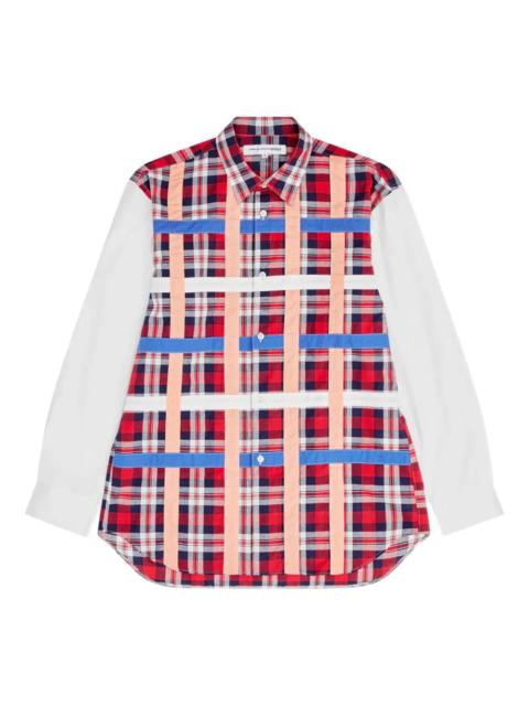 plaid-pattern shirt