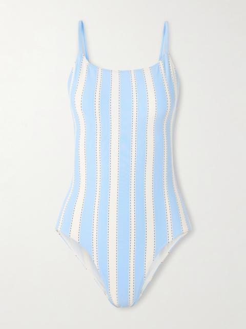 Elene Striped Swimsuit