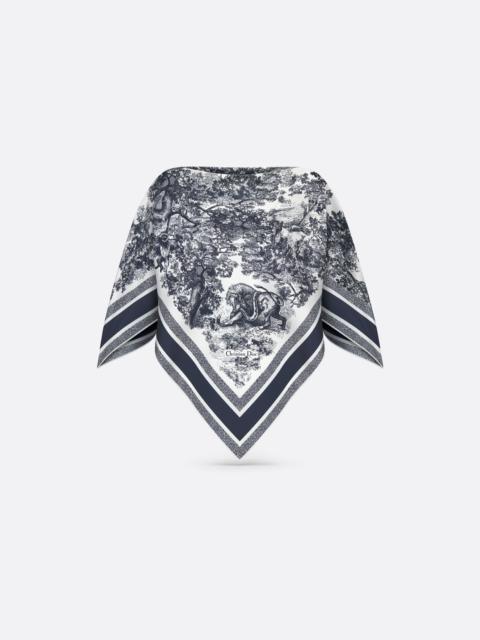 Toile de Jouy Sauvage Dior Silk Top