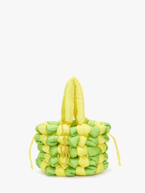 MEDIUM KNOTTED BUCKET TOTE BAG