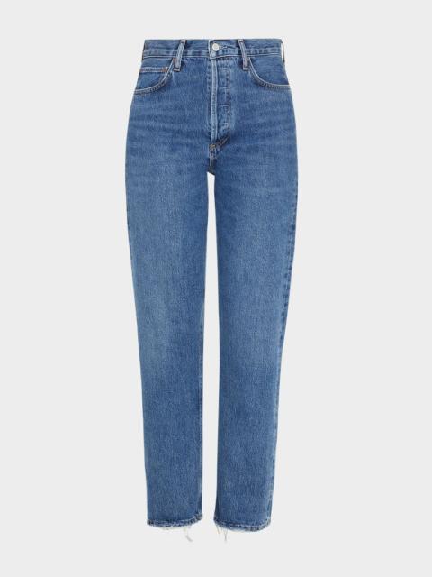 90s Pinch Waist Vintage Straight-Leg Jeans