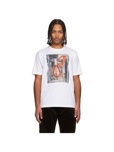 White Cotton Jersey Thomas Struth T-shirt