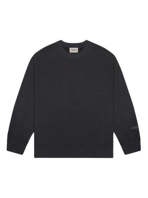 Fear of God Essentials FW20 Core Crew Neck Sweatshirt 'Black' FOG-FW20-299