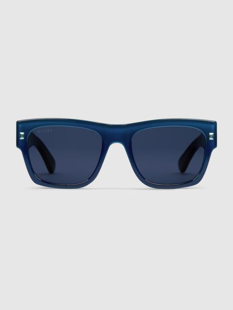 Square frame sunglasses