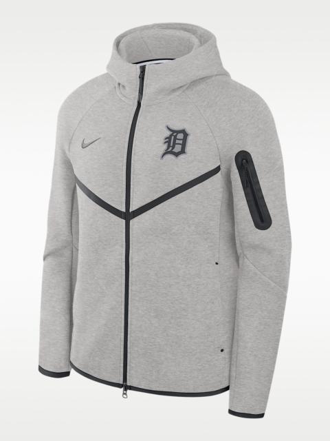 Detroit Tigers Tech Fleece Windrunner Men's Nike MLB Full-Zip Hooded Jacket