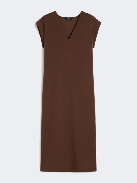 Milano jersey dress - CHOCOLATE