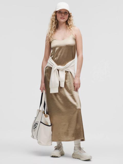 Maxi Satin Slip Dress