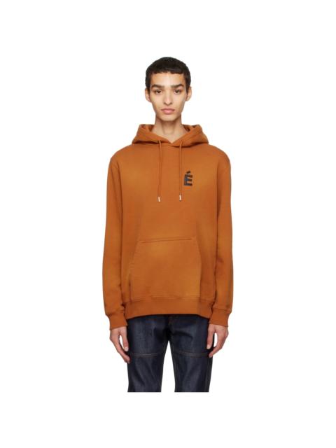 Orange Klein Patch Hoodie