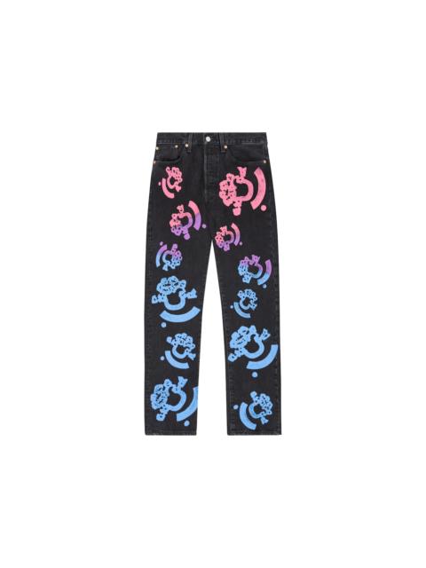 Denim Tears Bstroy Tears 501 Jean Washed Black