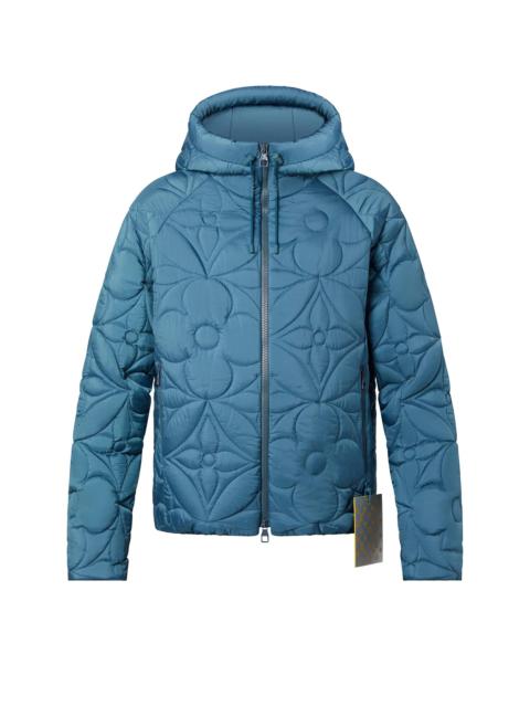 LVSE Flower Quilted Hoodie Jacket
