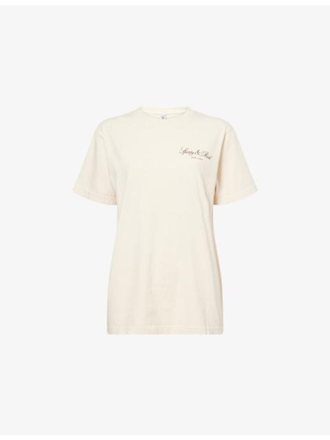 Farm Vendome Logo-Print Cotton T-Shirt