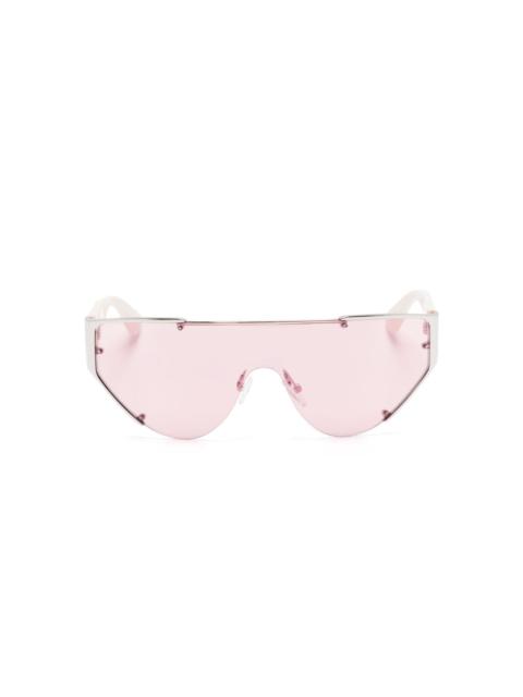 shield-frame sunglasses