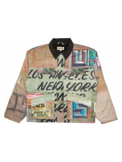 Stussy Alfonso Canvas Shop Jacket Multicolor
