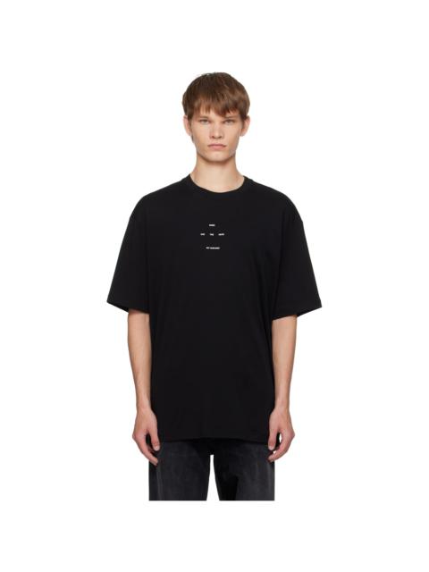 Black Jersey Lama Oversized T-shirt