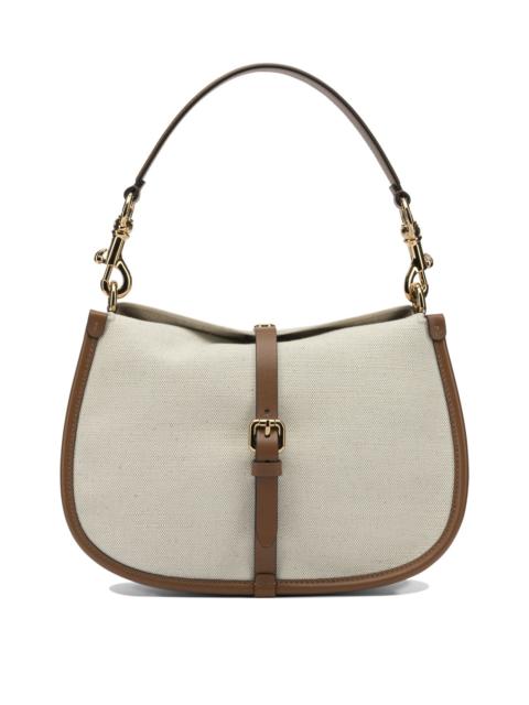 Pony Shoulder Bags White