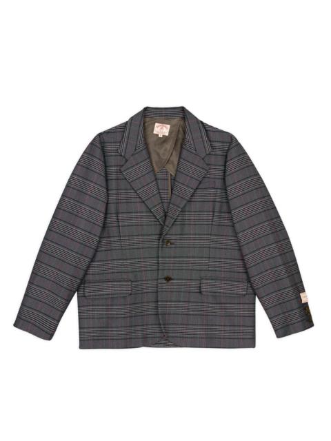 Brooks Brothers California Glen Check Blazer - Grey