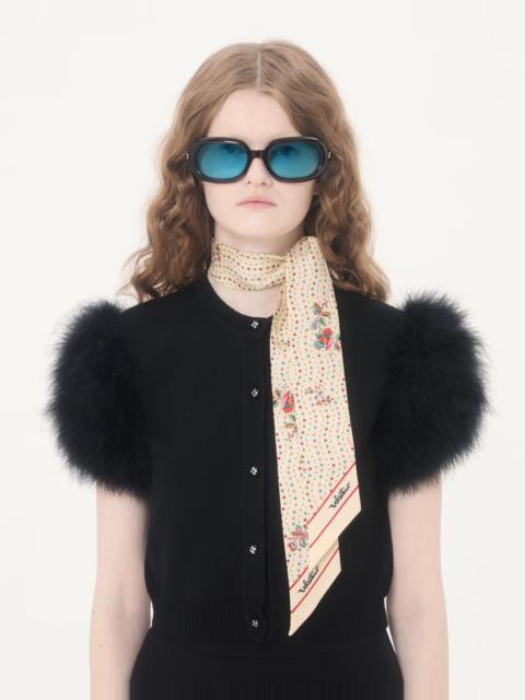 PAPIER FLOREAL SILK BANDEAU SCARF