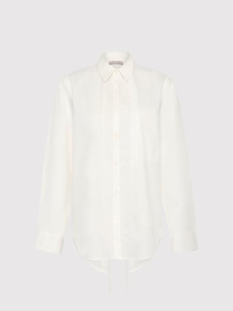 Tie Back Shirt - Off White